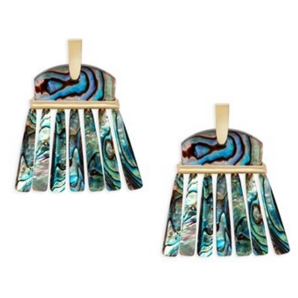 Kendra Scott Abalone Layne Earrings - Picture 8 of 8